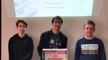 TeTo leerlingen winnen aanmoedigingsprijs Bouwend Nederland