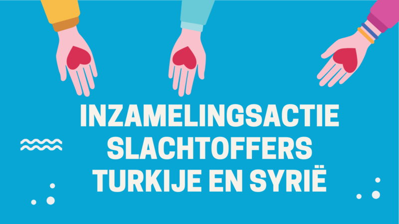 Lodewijkers in actie: inzameling voor slachtoffers Turkije en Syrië